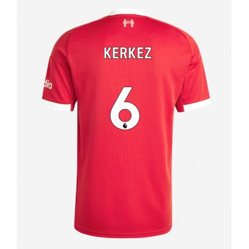 Lacne Muži Futbalové dres Liverpool Milos Kerkez #6 2025-26 Krátky Rukáv - Domáci